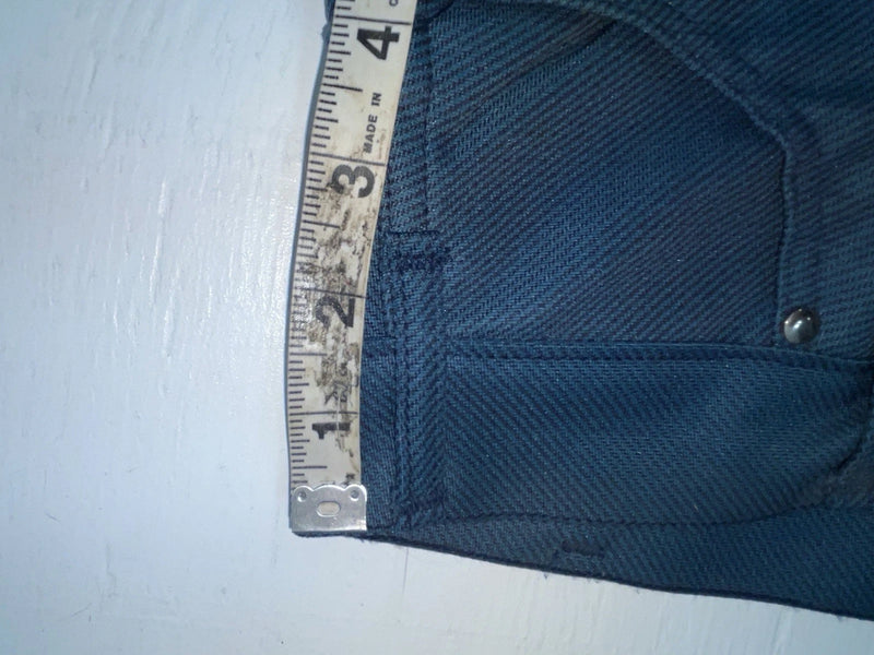 New Vintage Blue Miller Polyester Pants #2624 SS-39