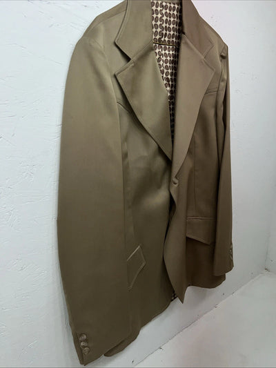 New Men’s Panhandle Slim Tan Suit Jacket 42 #1072 LL- 607