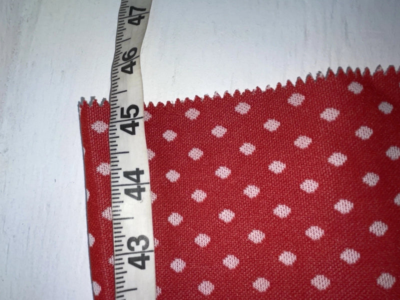 New Vintage Red Polka Dot Polyester Pants SS-67