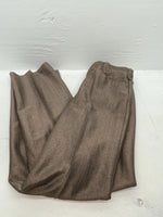 New Vintage Brown Circle S Polyester Pants #CP5091 SS-12