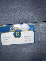 New Vintage Gray Circle S Polyester Pants #4P0476 OO-46