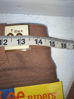 New Vintage Orange Lee Polyester Pants #2032628 SS-40