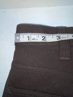New Vintage Brown Lee Polyester Pants #2004021 XX-98
