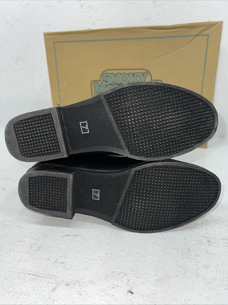 New Women’s Black Rubber Boots. 6705 7 M. 18-92