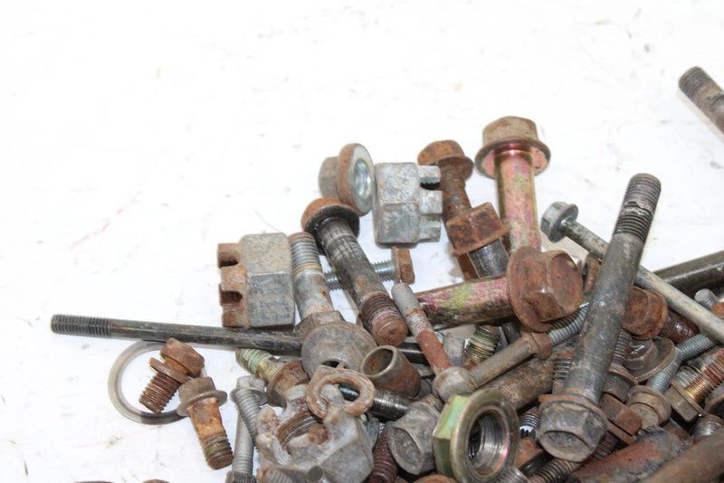 1992 Kawasaki Bayou 220 Oem Nut Bolt Spacer Hardware Kit AK36