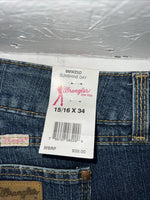 New Women’s Wrangler Low Rise Denim Jeans. 15/16x34 N-5