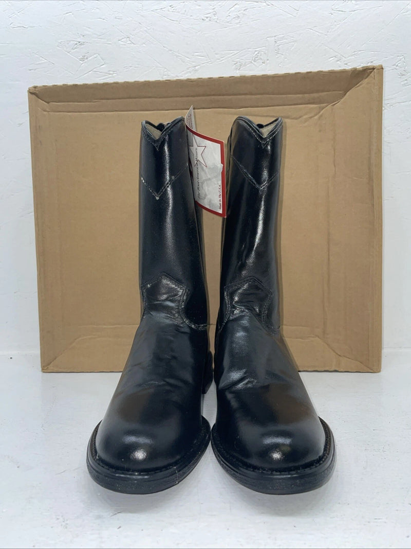 New Women’s Black Texas Brand Cowboy Boots. 6820 8 M. 16-67 
