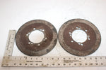 1998 Polaris Magnum 425 4x4 Oem Solid Feont Brake Rotor Pair 5242935 AP161