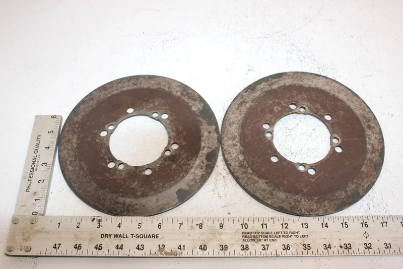 1998 Polaris Magnum 425 4x4 Oem Solid Feont Brake Rotor Pair 5242935 AP161