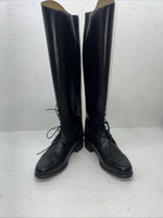 New Women’s Black Ovation English Riding Boots. L 023 7.5 7 1/2 R. 12-15