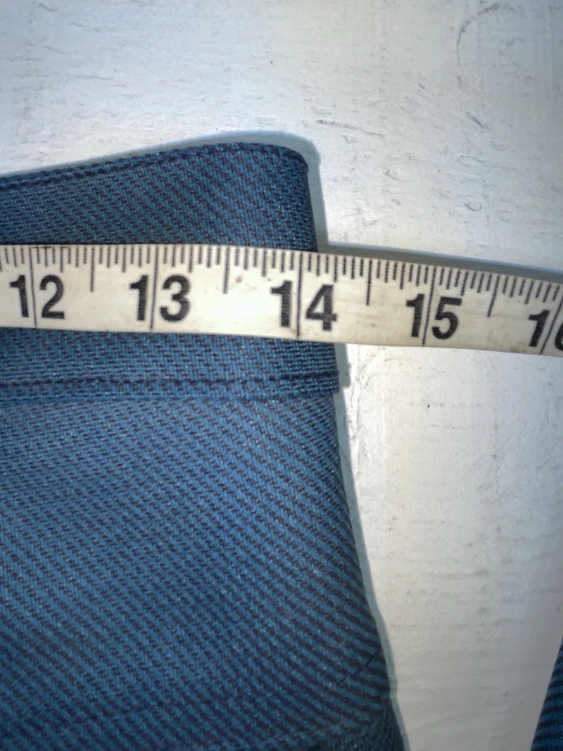 New Vintage Blue Miller Polyester Pants #2624 SS-39