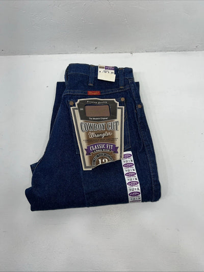 New Men’s Cowboy Cut Classic Fit Wrangler Denim Jeans. 9/10x36 G-12