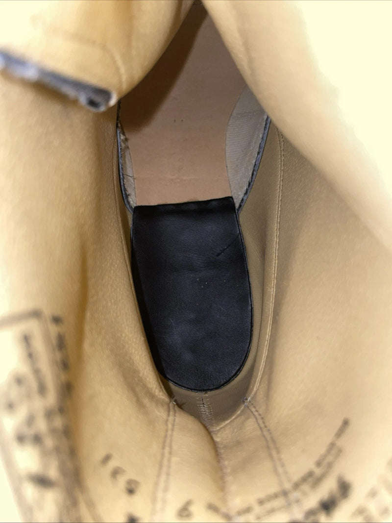 New Men’s Grey Lace Up Texas Brand Cowboy Boots. 8852 9 E E. 4-29