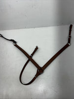 New Light Oil Brown Genuine Leather Breast Collar Y-26