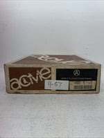 New Men’s Black Acme Cowboy Boots. 4920 9.5 8 1/2 D. 4-57