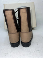 New Women’s Brown A Jama Product Lace Up Cowboy Boots. 6.5 6 1/2 D. 19-87