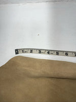 New Tan Congress Leather Show Chaps With Fringe Adjustable Waist 44” L-51