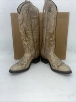 New Women’s Tan Texas Brand Cowboy Boots. L 199 5.5 5 1/2 M. 20-113