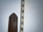 New Brown Genuine Leather Nocona Tooled And Pendent 44” Belt #N2411608 NN-129