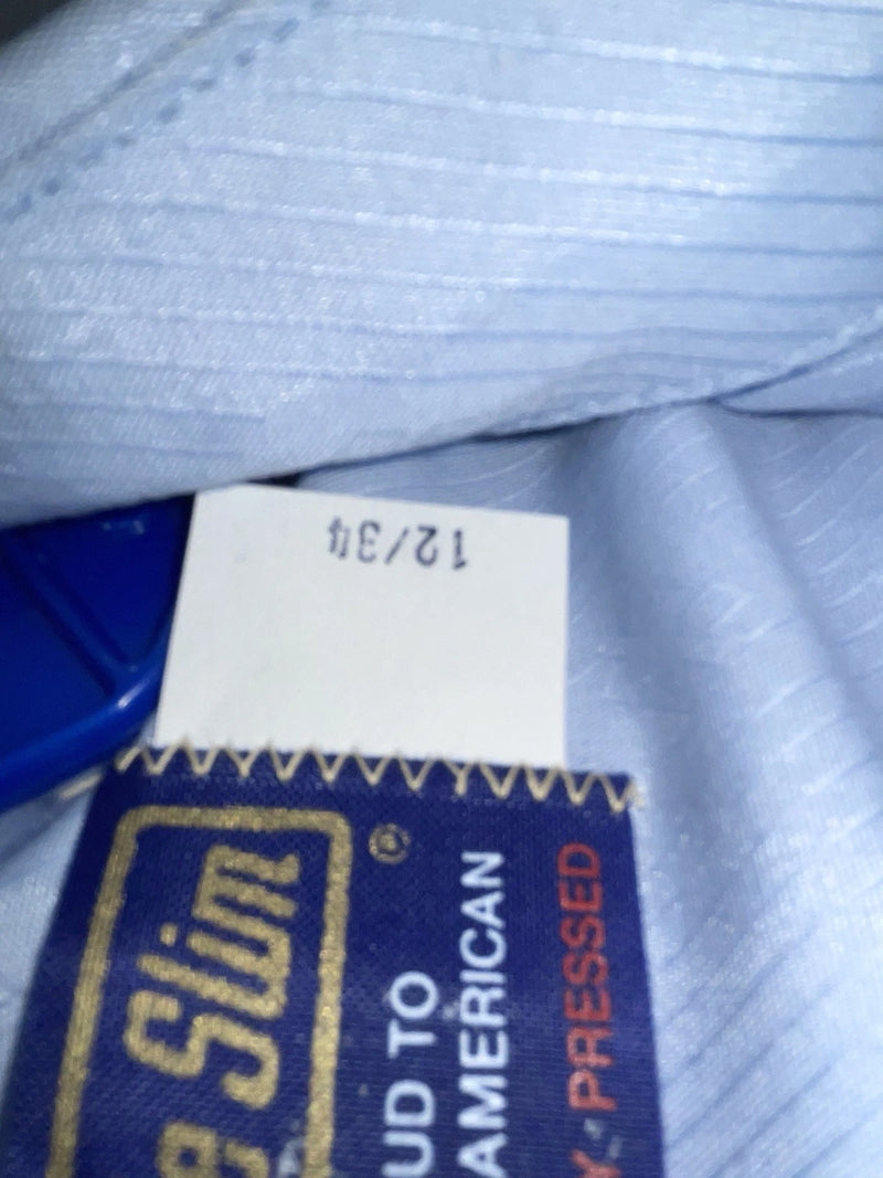 New Women’s Blue Panhandle Slim Long Sleeve Button Up Shirt M #3309 3B-96