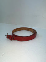 New Red Genuine Leather Wright 32” Belt #10492 Z-40