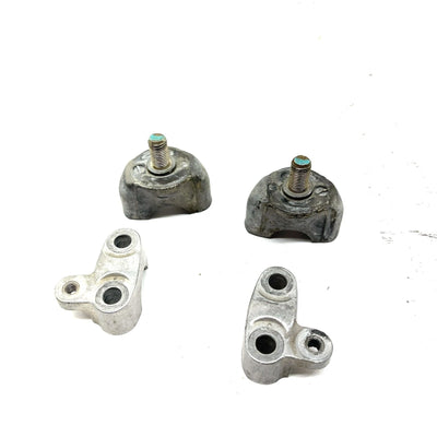 07-14 Honda Rancher 420 OEM Handlebar Clamp Set 53121-HC3-000 AH21