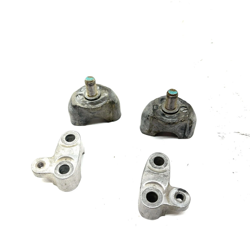 07-14 Honda Rancher 420 OEM Handlebar Clamp Set 53121-HC3-000 AH21