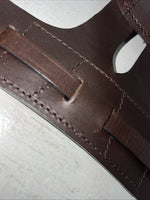 New Tough 1 Brown Leather Skid Boots With Lined Heel Cup #66-5500 G-501