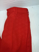 New Vintage Red Panhandle Slim Polyester Pants #8058 SS-52
