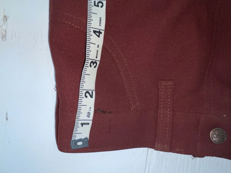 New Vintage Red Dickson Jenkins Polyester Pants #5512 VV-106