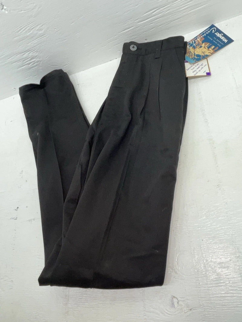 New Vintage Black Wrangler Polyester Pants #WW095WL ZZ-5