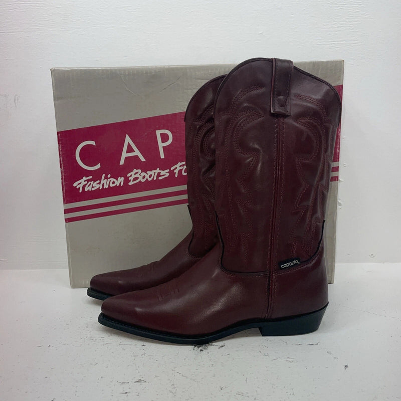 New Women’s Red Capezio Cowboy Boots. L 553 10 M. 16-133
