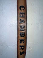 New Brown Genuine Leather Chambers Tooled 34” Belt #6971 JJ-61