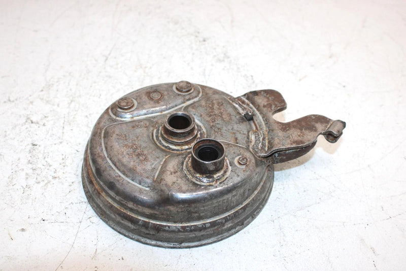 1985 Honda Atc125ma Oem Front Brake Plate 45010-968-680 AH44