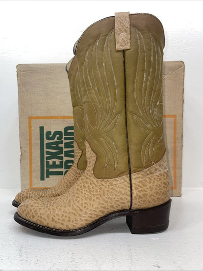 New Women’s Brown Texas Brand Cowboy Boots. 4685 8 M. 16-52