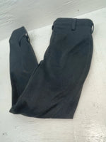 New Vintage Black Polyester Pants SS-91