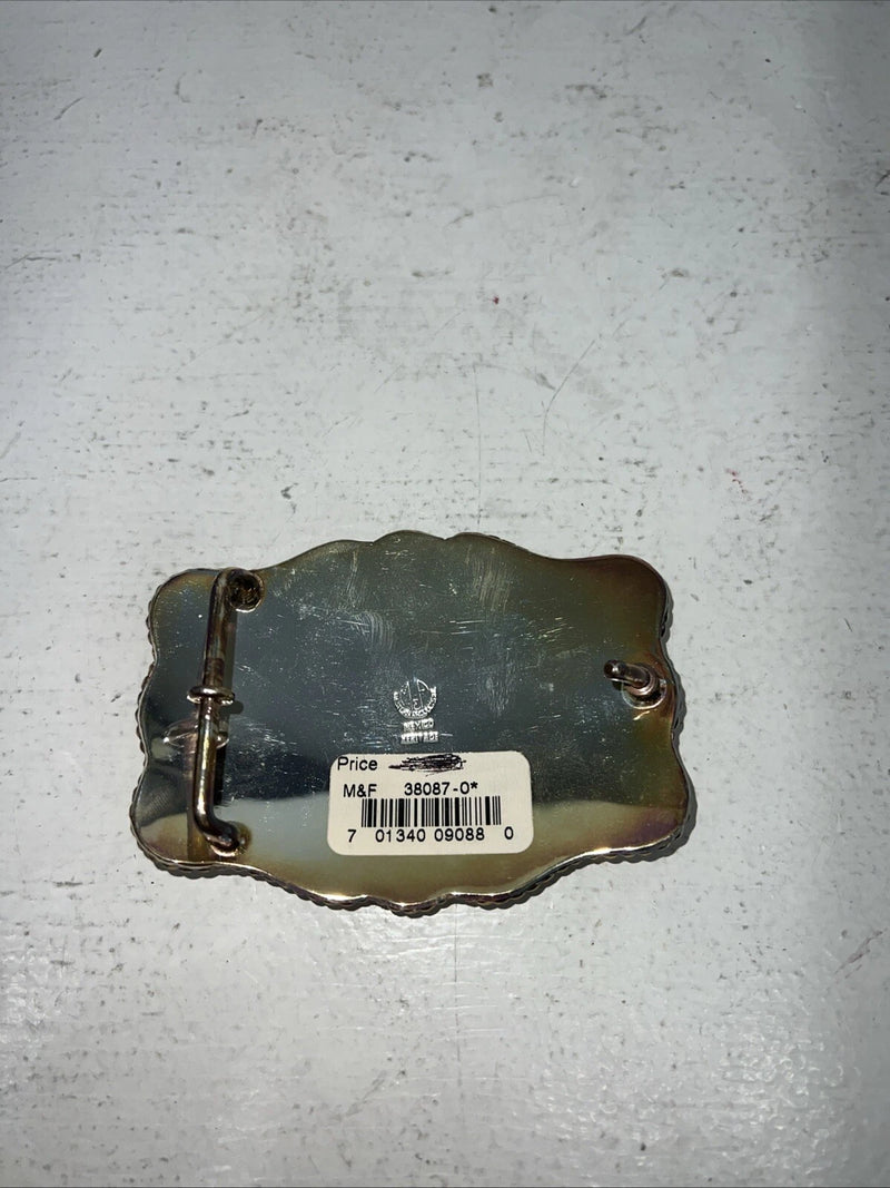 New Women’s M&F Gold “O” Belt Buckle. 38087-0 A-98
