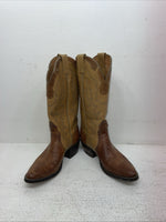 New Men’s Brown Nocona Cowboy Boots. 9013 6.5 6 1/2 D. 1-35