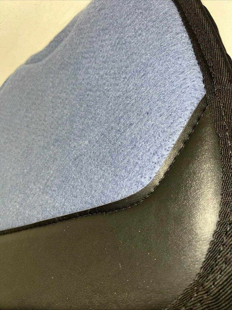 New ABetta Blue Cut Out Fleece 32x30 Saddle Pad #122458 Pad-11