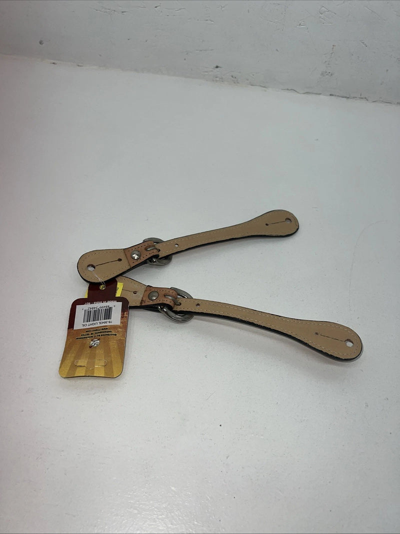 New Tough 1 Light Oil Leather Spur Straps #78-3643 MM-605