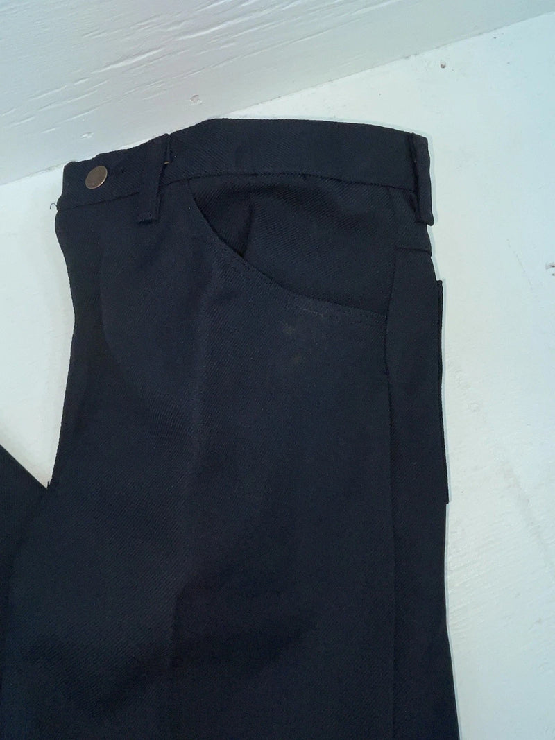 New Vintage Blue Wrangler Polyester Pants #82NV SS-11