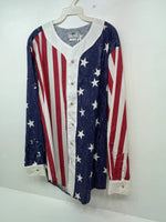 New Men’s American Cowboy Threads Long Sleeve Button Up Shirt M 3B-47