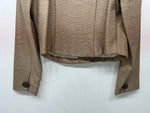 New Women’s Longhorn Brown Short Jacket Medium #5834 CC-605