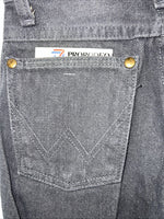 New Boys Grey Wrangler Pro Rodeo Cowboy Cut Denim Jeans. 11/23 1/2 B-38
