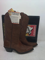 New Men’s Brown Texas Brand Cowboy Boots. 6091 8.5 8 1/2 D. 3-110