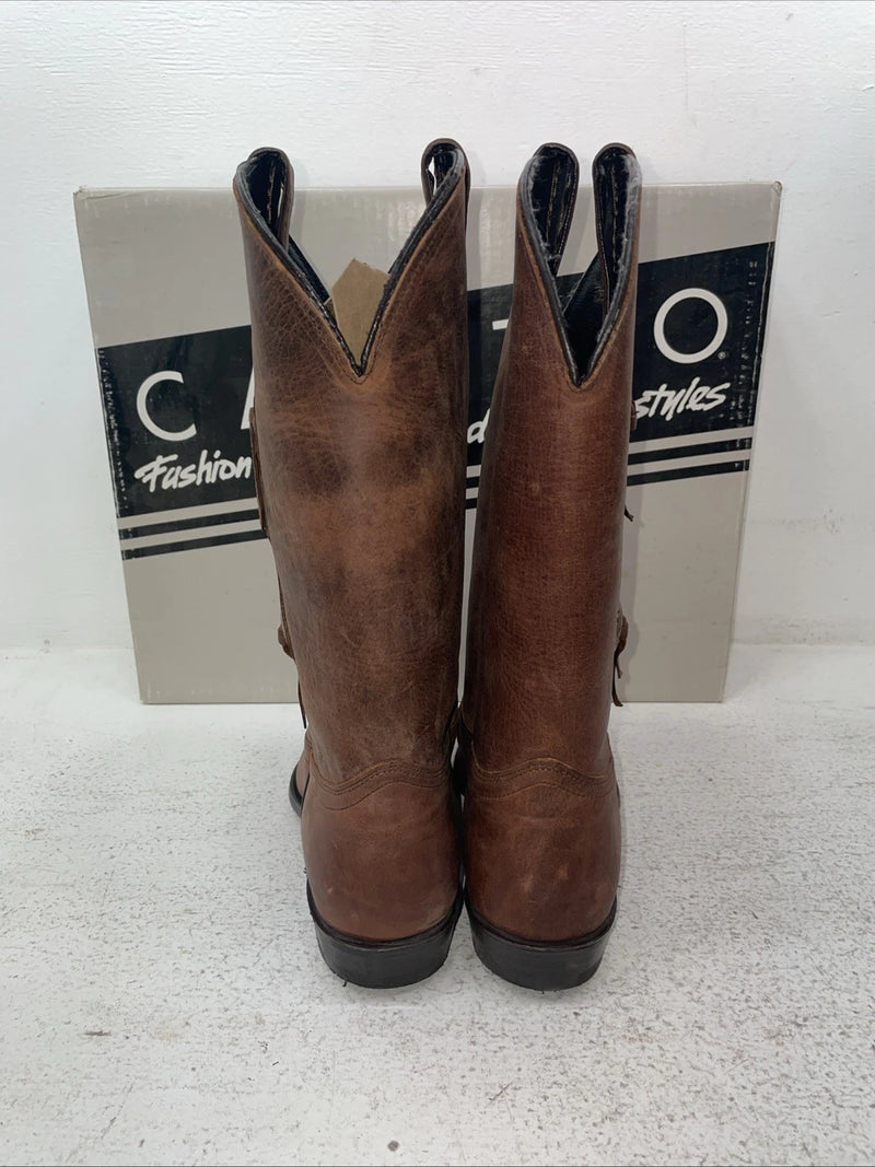 New Men’s Brown Capezio Cowboy Boots. M C 611 8 E E. 1-108