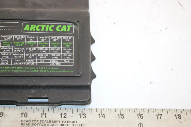 02 Arctic Cat Mountain Cat 570 Oem Tool Box Cover 1670-049 SA223