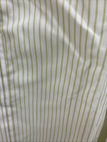 New Men’s Miller Green Stripe Long Sleeve Pearl Snap 16 X 35 Large CC-60