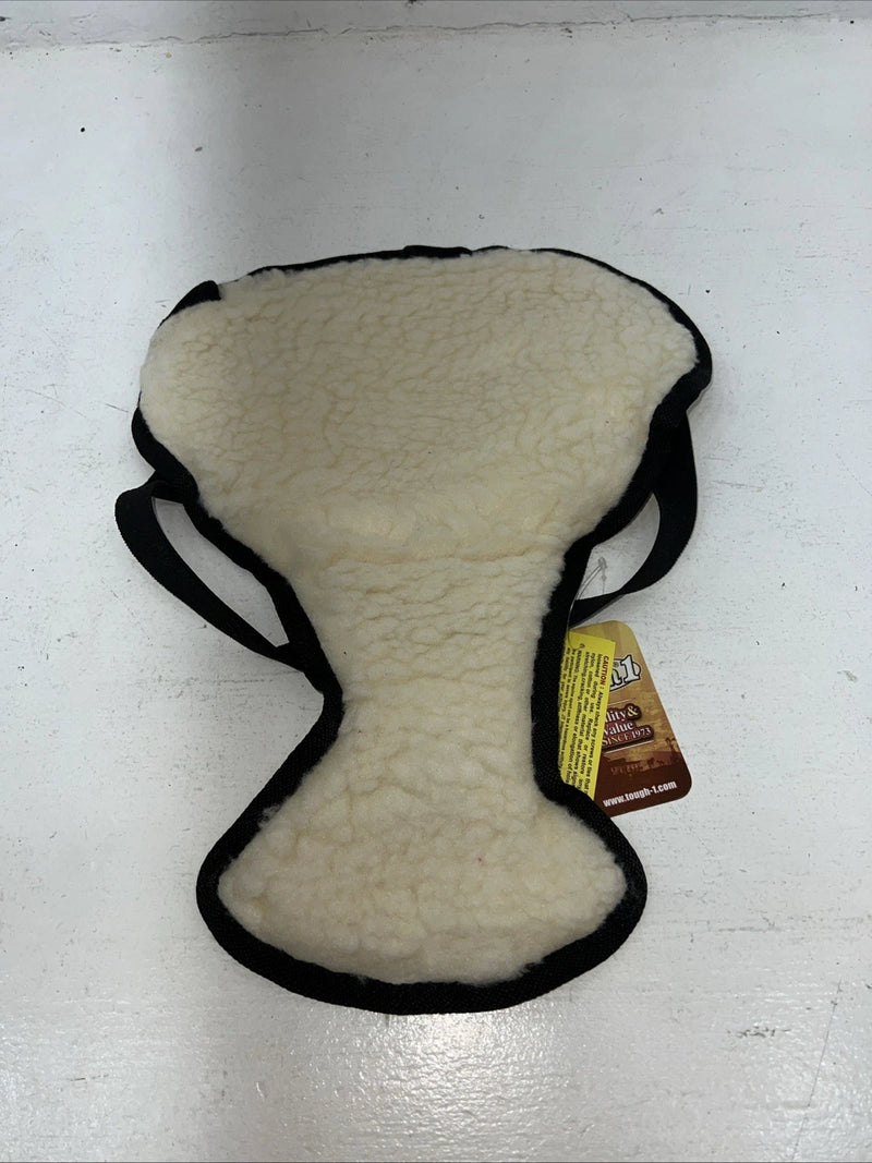 New Tough 1 Natural Wool Saddle Seat Cover #60-8900 HH-17