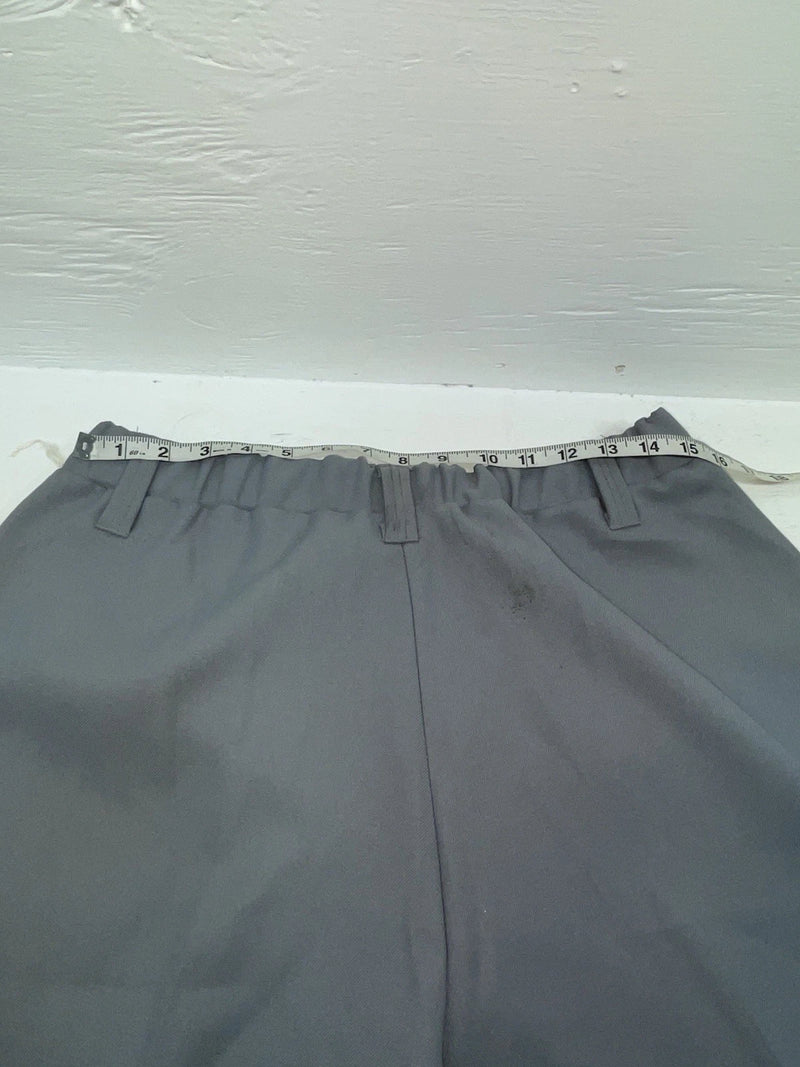 New Vintage Gray H Bar C Polyester Pants #MR477 ZZ-29